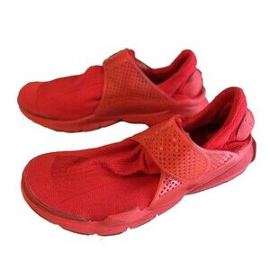 Nike Sock Dart Triple Red Running Shoe Men's Size 13 Casual Athletic 819686-600